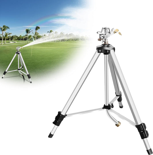 Heavy Duty Impact Sprinkler on Tripod Base,36 Inch Tripod Sprinkler