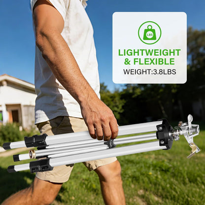 Heavy Duty Impact Sprinkler on Tripod Base,36 Inch Tripod Sprinkler