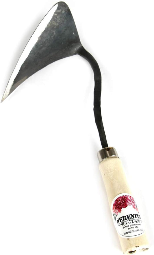 Lawn Grass Edger Hoe Garden Tool Weeding Tools for Garden. Homi Korean Plow Easy Digger with Blade. Less Effort Easy Farming Tool