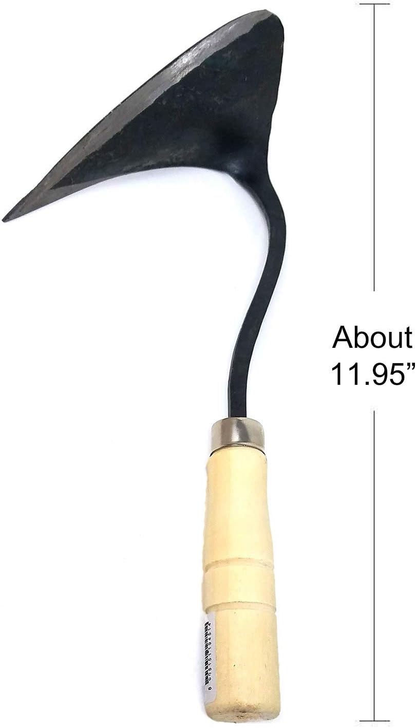 Lawn Grass Edger Hoe Garden Tool Weeding Tools for Garden. Homi Korean Plow Easy Digger with Blade. Less Effort Easy Farming Tool