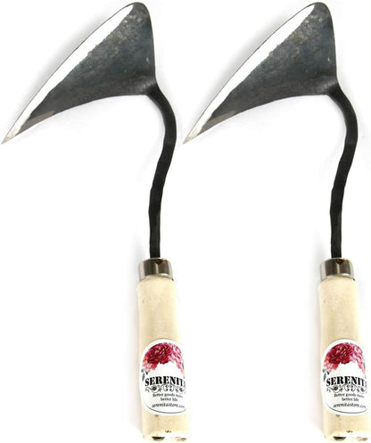 Lawn Grass Edger Hoe Garden Tool Weeding Tools for Garden. Homi Korean Plow Easy Digger with Blade. Less Effort Easy Farming Tool