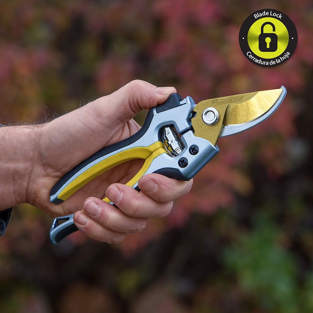 Pro Lopper & Pruner Value Pack - Forged Steel Blades - Includes 28”-37” Telescoping Bypass Loppers and 8.5” Professional Bypass Pruners