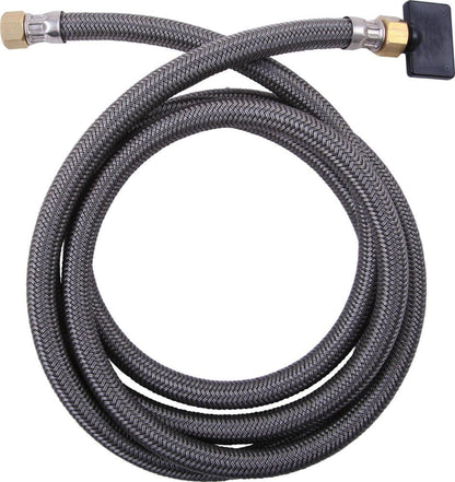 Faucet RP51099 7-Foot Leader Hose for Roman Tub,Chrome