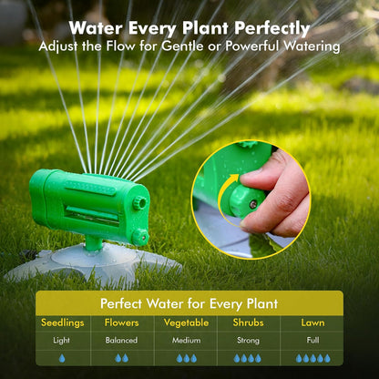 Turbo Oscillating Sprinkler, Irrigation Sprinklers for Large Yard