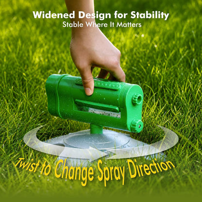 Turbo Oscillating Sprinkler, Irrigation Sprinklers for Large Yard
