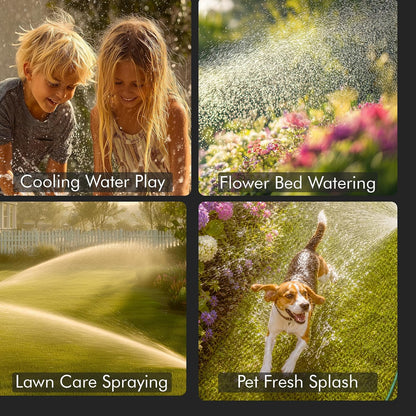 Turbo Oscillating Sprinkler, Irrigation Sprinklers for Large Yard