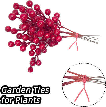 Black Plastic Twist Ties Bulk, 6 Inch Reusable Twist Ties Garden Ties for Plants, 500 Pcs Metallic Twist Ties for Bread Bags, Vines and Wrapping Cords, Christmas Decor