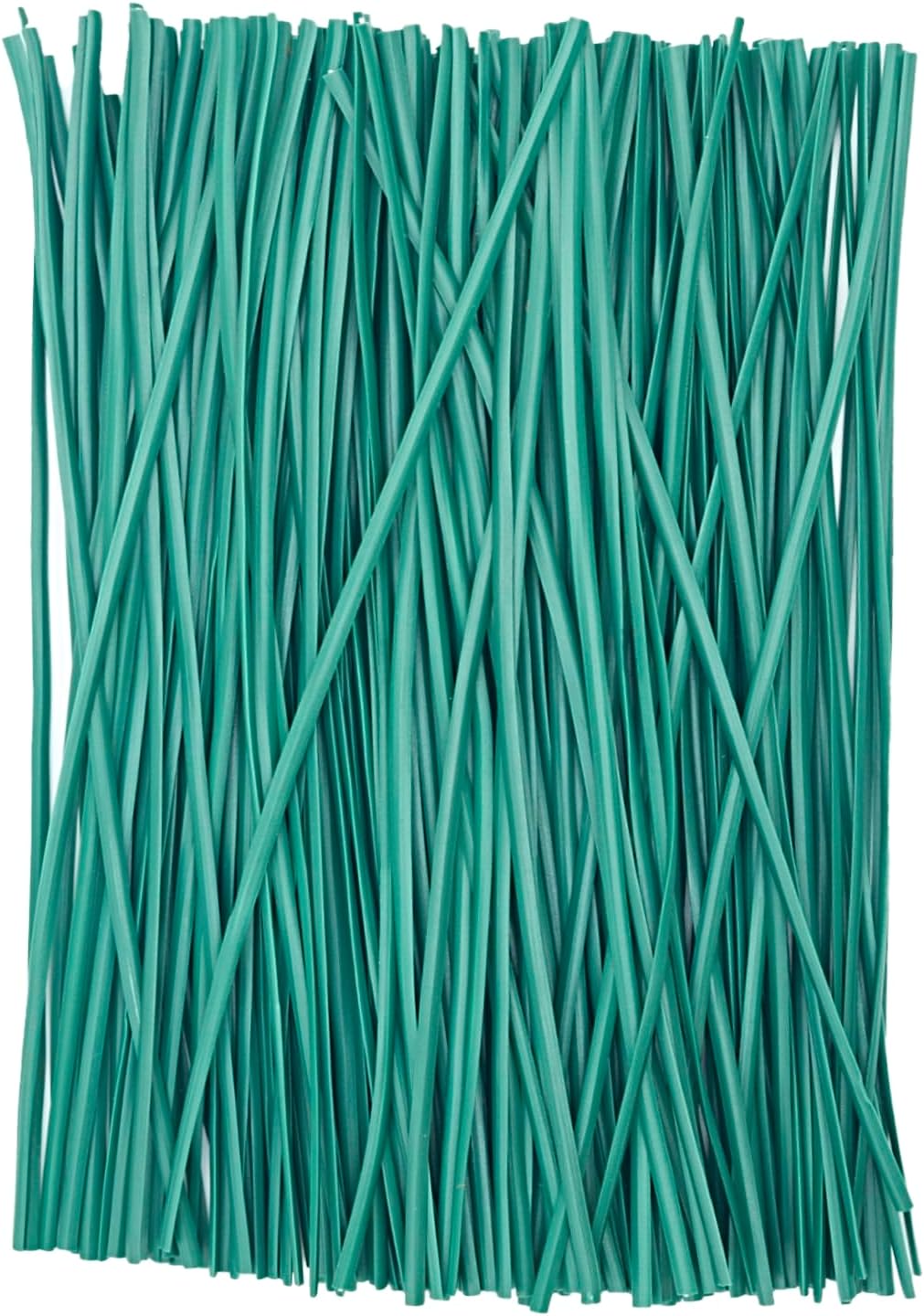 Black Plastic Twist Ties Bulk, 6 Inch Reusable Twist Ties Garden Ties for Plants, 500 Pcs Metallic Twist Ties for Bread Bags, Vines and Wrapping Cords, Christmas Decor