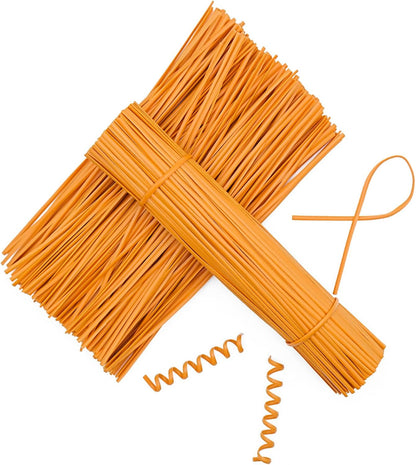 Black Plastic Twist Ties Bulk, 6 Inch Reusable Twist Ties Garden Ties for Plants, 500 Pcs Metallic Twist Ties for Bread Bags, Vines and Wrapping Cords, Christmas Decor