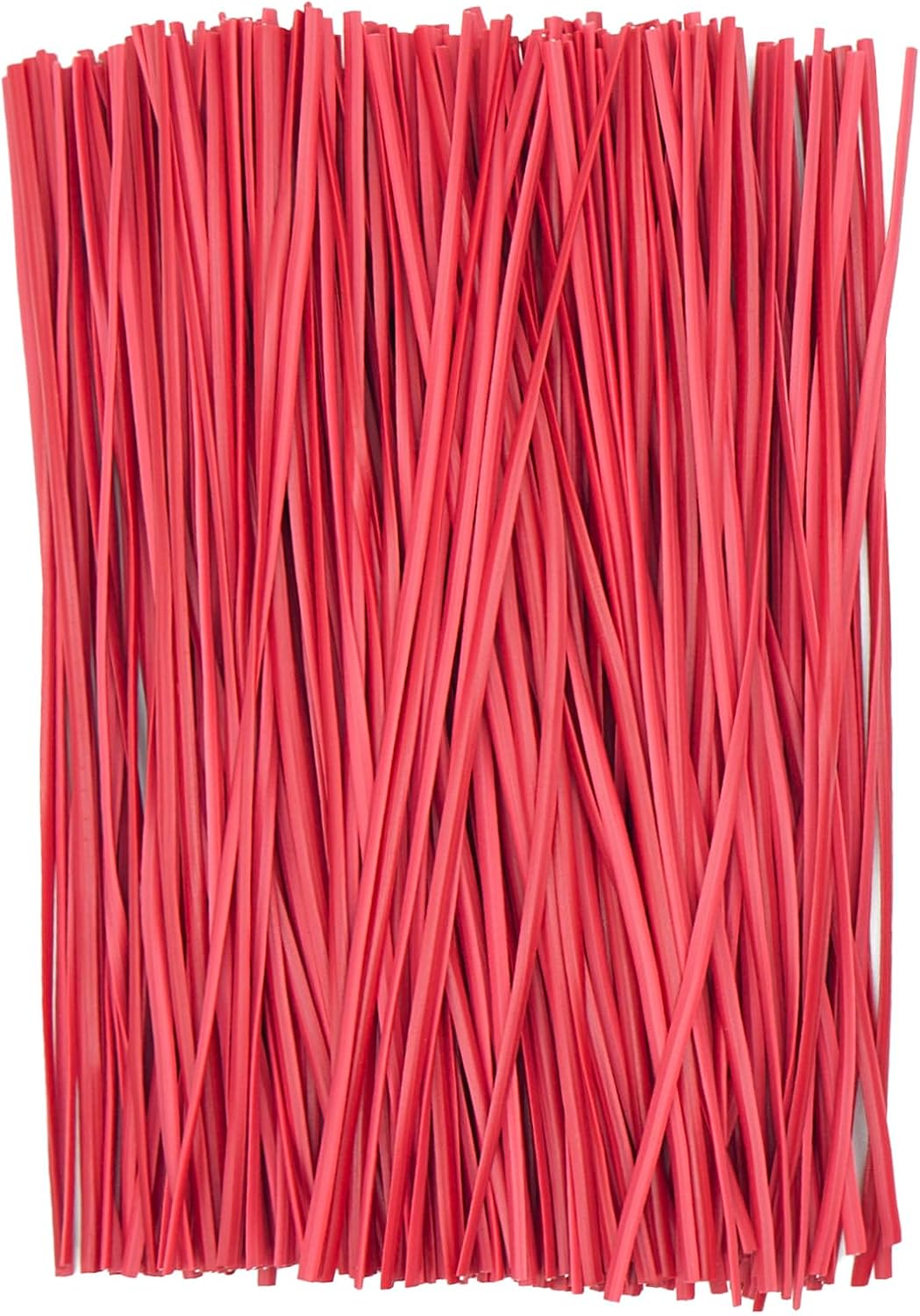 Black Plastic Twist Ties Bulk, 6 Inch Reusable Twist Ties Garden Ties for Plants, 500 Pcs Metallic Twist Ties for Bread Bags, Vines and Wrapping Cords, Christmas Decor