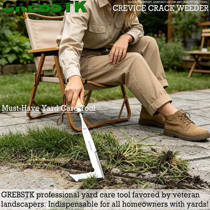 Crack Weeder Crevice Weeding Stainless Steel Sharp Lightweight Tool