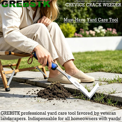 Crack Weeder Crevice Weeding Stainless Steel Sharp Lightweight Tool