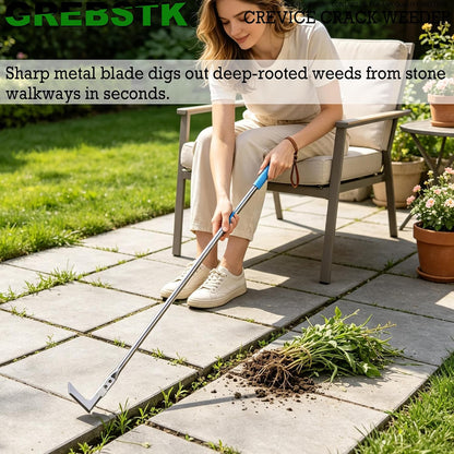 Crack Weeder Crevice Weeding Stainless Steel Sharp Lightweight Tool