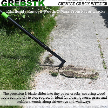 Crack Weeder Crevice Weeding Stainless Steel Sharp Lightweight Tool