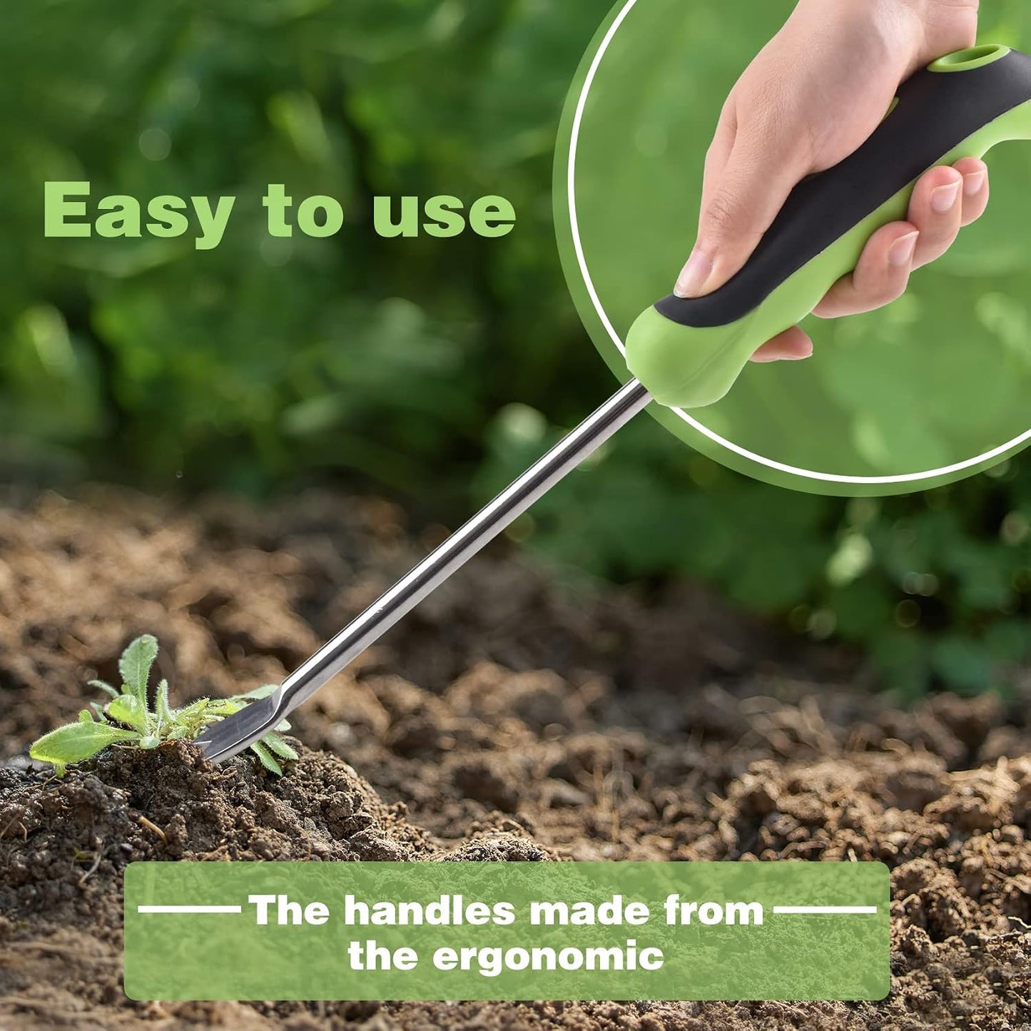 Dandelion Removal Tool, Weed Puller Tool, Hand Garden Tools