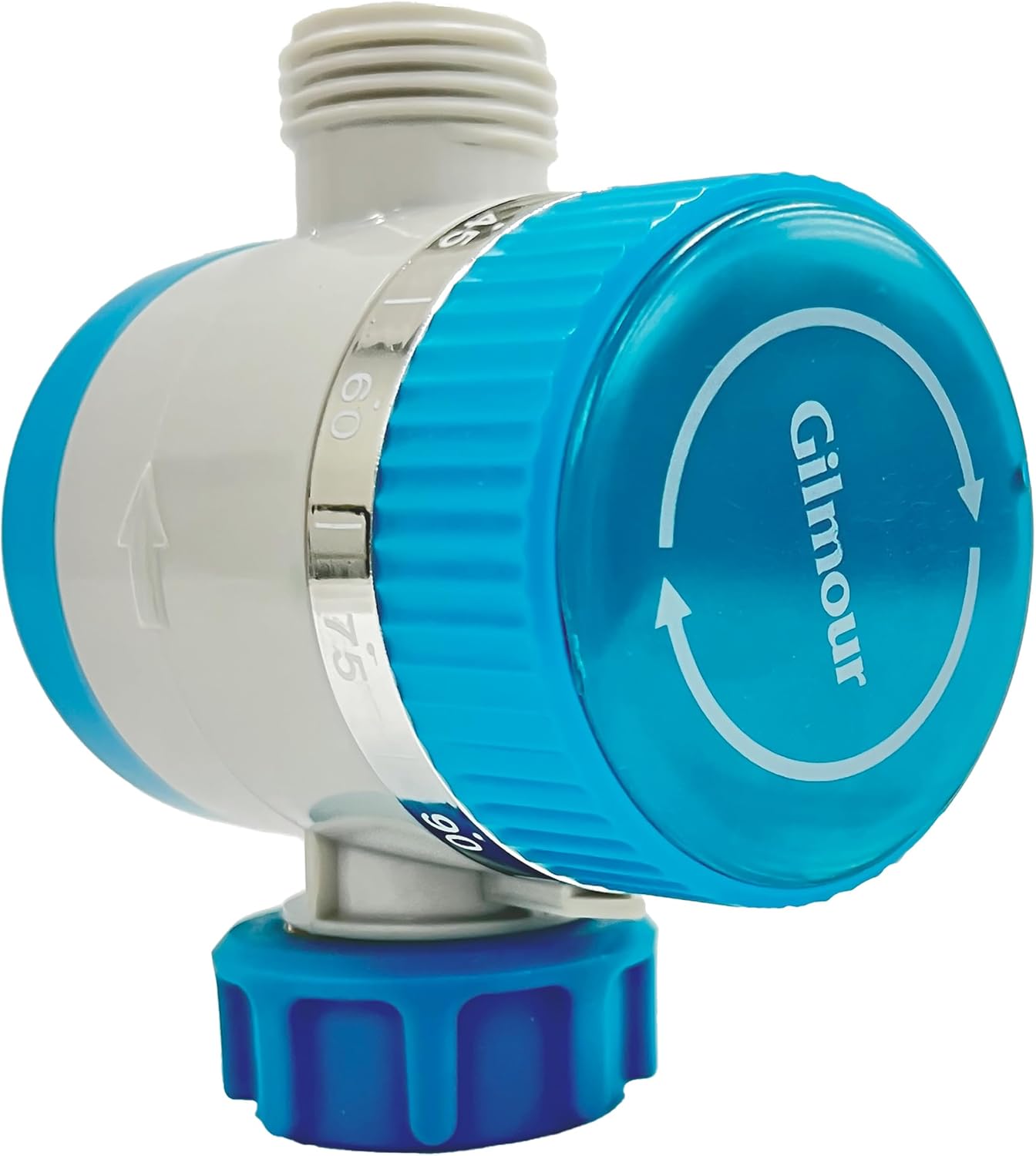 Single Outlet Mechanical Water Timer for Garden Hose, Irrigation Timer for Sprinklers and Drip Lines, Blue