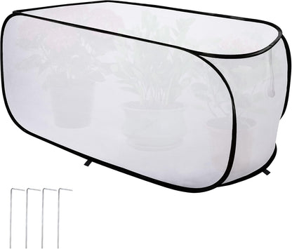39"x17"x17" Pop up Frost Protection Plant Cover, Plants Freeze Protection