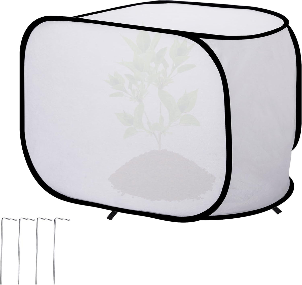 39"x17"x17" Pop up Frost Protection Plant Cover, Plants Freeze Protection
