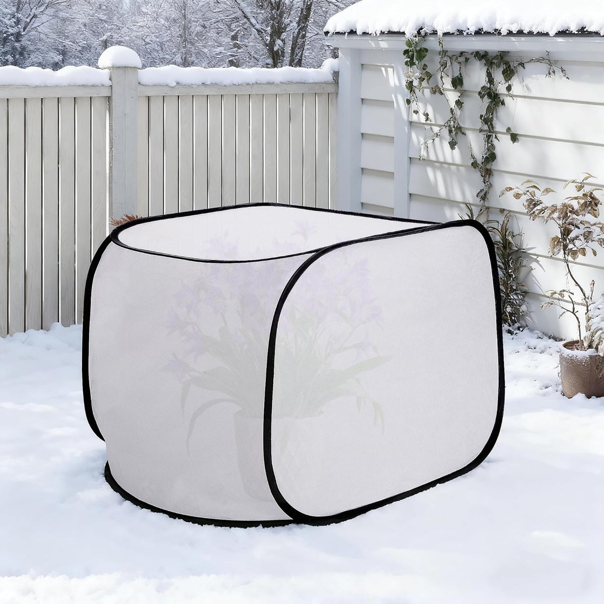 39"x17"x17" Pop up Frost Protection Plant Cover, Plants Freeze Protection