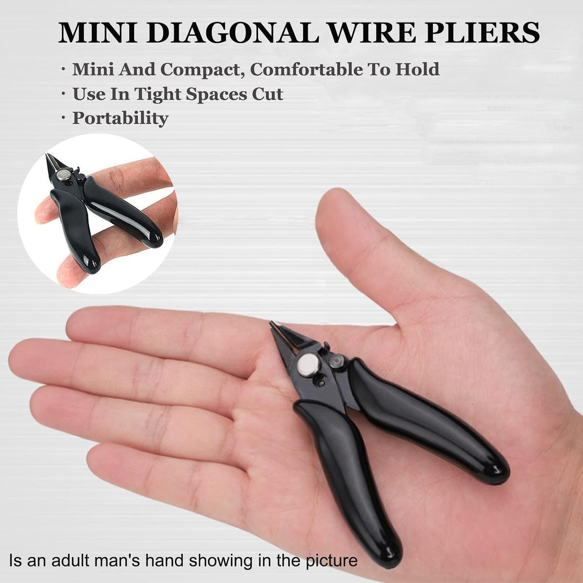 6 Inches Wire Cutters Heavy Duty Snips Flush Cut Side Cutters Pliers
