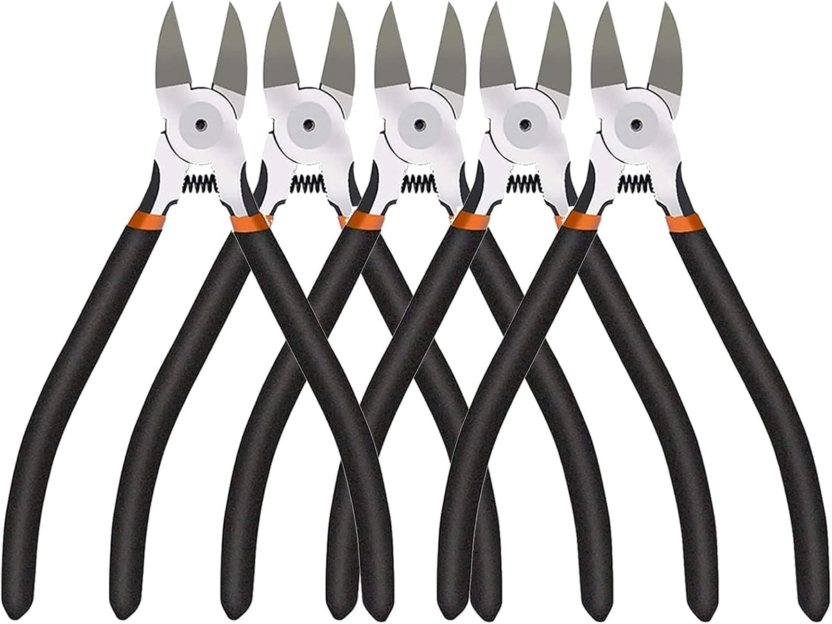 6 Inches Wire Cutters Heavy Duty Snips Flush Cut Side Cutters Pliers