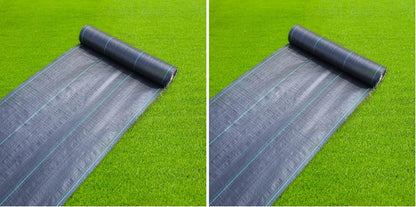 3ftx100ft Weed Barrier Landscape Fabric Heavy Duty, 3.2oz Weed Barrier Fabric, Easy Setup Woven Garden Landscaping Fabric