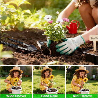 20-Piece Bonsai Tool Kit, Gardening Tools Set with Pruning Shears