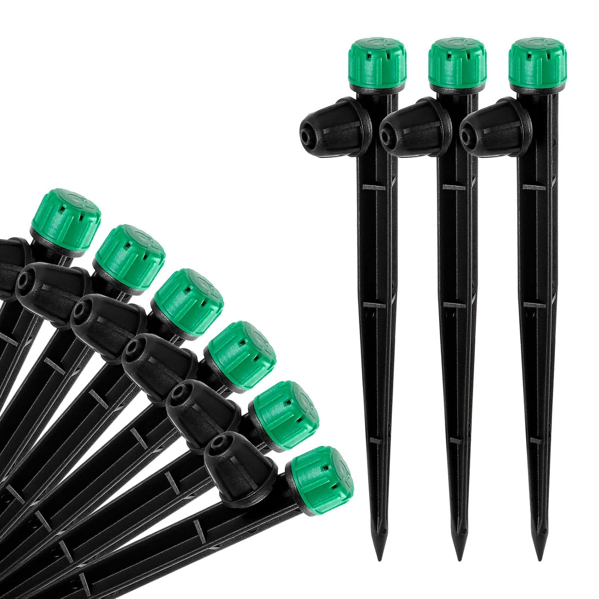 50pcs Drip Irrigation Emitters for 1/4" Irrigation Tubing