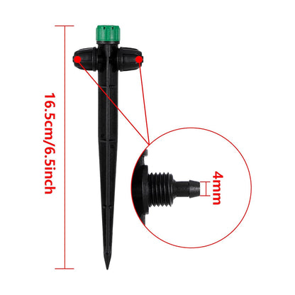 50pcs Drip Irrigation Emitters for 1/4" Irrigation Tubing