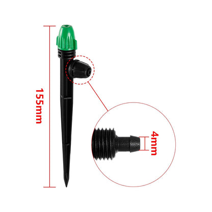 50pcs Drip Irrigation Emitters for 1/4" Irrigation Tubing
