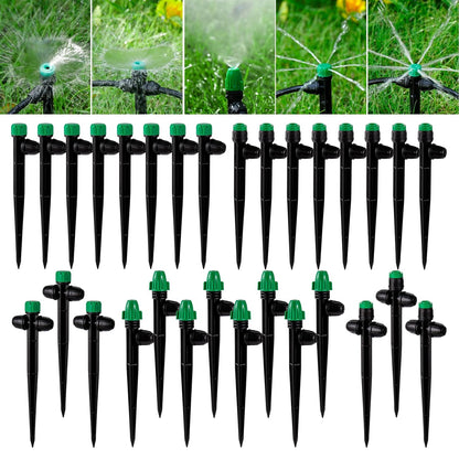 50pcs Drip Irrigation Emitters for 1/4" Irrigation Tubing