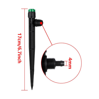 50pcs Drip Irrigation Emitters for 1/4" Irrigation Tubing