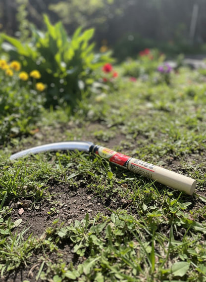 Hounen Miyawaki Nejiri Kama Weeder – Japanese Weeding Sickle, Twisted Stainless Steel, 4.7 in (12 cm) Blade, 13 in (33 cm), Root Slicer for Garden Beds & Crabgrass, Made in Japan