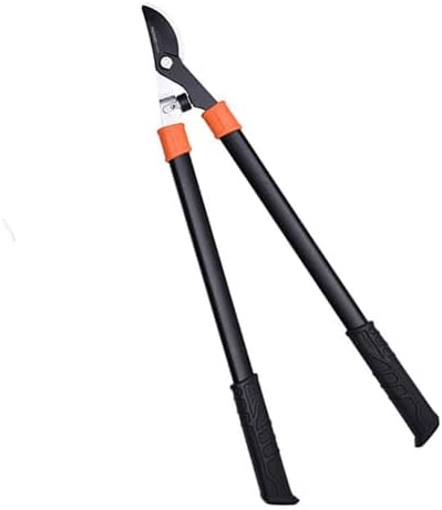 Long Steel Blade 27" Bypass Lopper - Heavy Duty Tree and Bush Trimmer Pruner - High Carbon Teflon Coated Blade - Ergo Grip Rubber Handle
