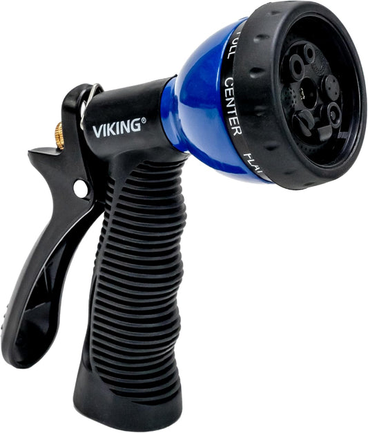VIKING Garden Hose Nozzle with 8 Spray Patterns for Washing Cars