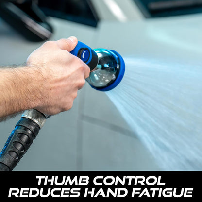 VIKING Garden Hose Nozzle with 8 Spray Patterns for Washing Cars