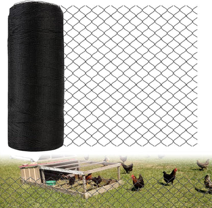 7.5x100ft Bird Netting for Chicken Coop, 1/2" Mesh Chicken Netting Cover