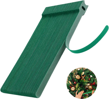 100Pcs 6-Inch Green Reusable Adjustable Plant Ties & Garden Tape