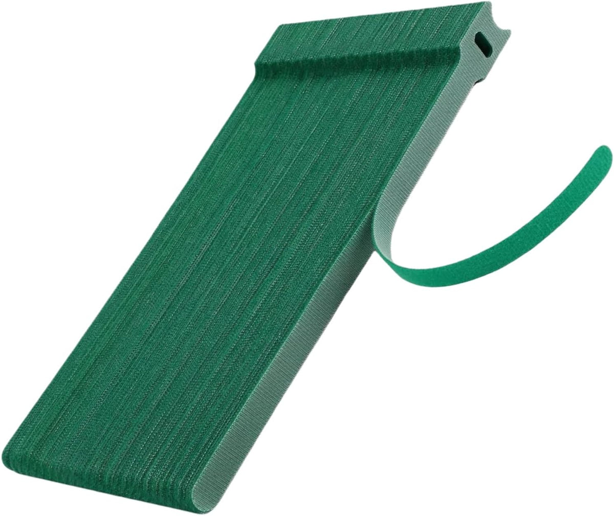 100Pcs 6-Inch Green Reusable Adjustable Plant Ties & Garden Tape