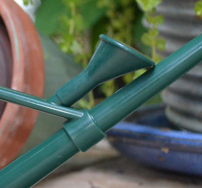 Indoor Plastic Watering Can | The HAWS Langley Sprinkler - One Pint | Pot Waterer | Fine Spray Rose | Recycled - Black
