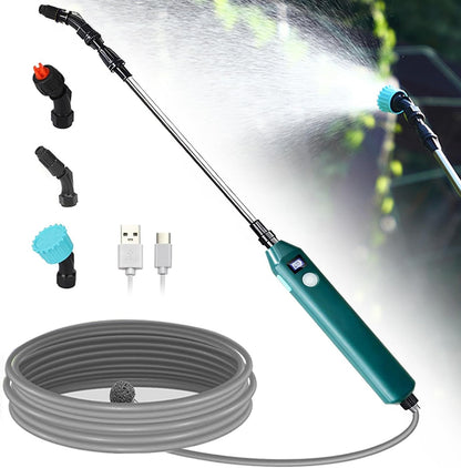 Battery Powered Sprayer Wand, 32" Electric Weed Sprayer Telescopic Wand