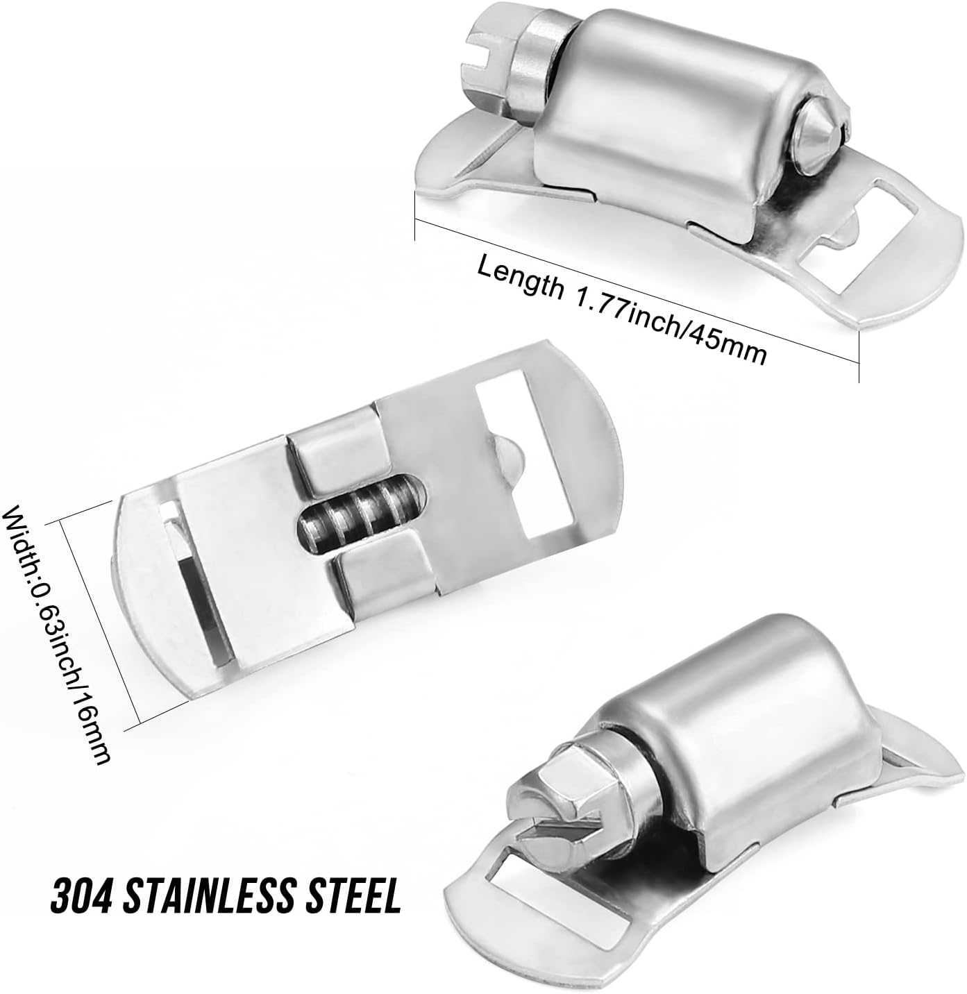 Hose Clamps, DIY 13 FT Metal Strap + 8 Fasteners, Hose Clamps Stainless Steel, Large Adjustable Hose Clamp Pipe Clamp for Pipe Automotive Mechanical Applications