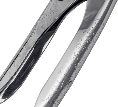 5, 100-Year Anniversary Edition - Professional Anvil Pruning Shears 5.100 Made of Metal with Stainless, Non-Stick Coated Steel Blade and Handcrafted Leather Holster