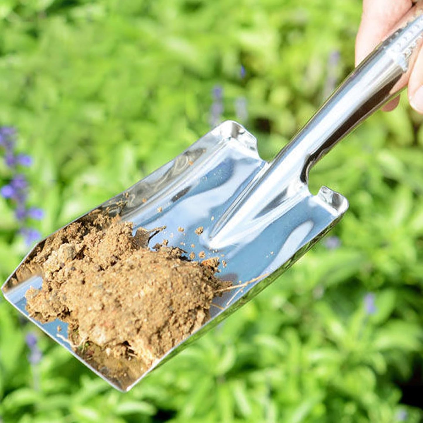 Garden Trowel Stainless Steel Rust Resistant Hand Shovel Garden Spade
