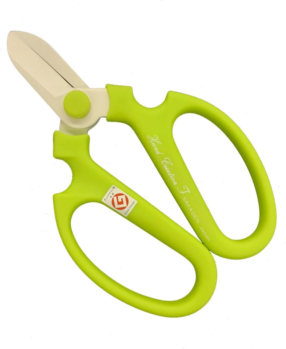 Flower Scissors Hand Creation F-170 (Light Green)