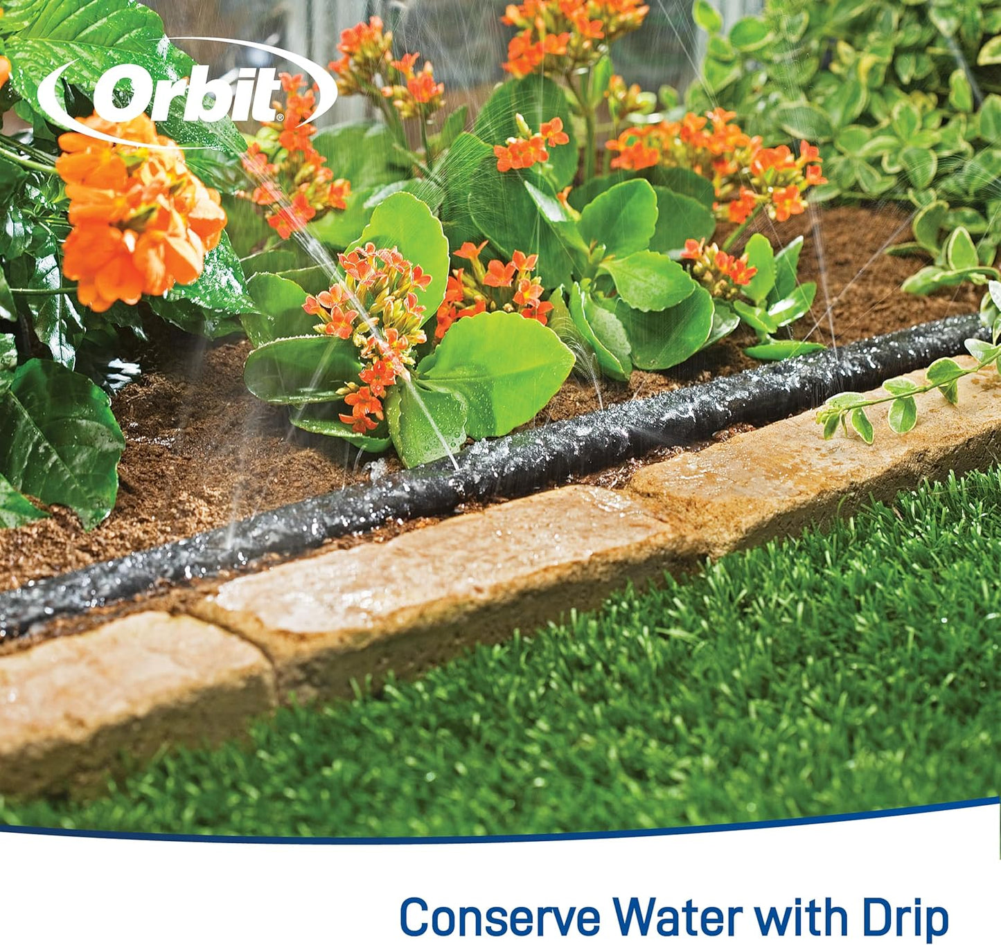 61014 Automatic Garden Box Irrigation System - Complete 64 Sq Ft Coverage Kit with Digital Hose Timer & Quick-Connects