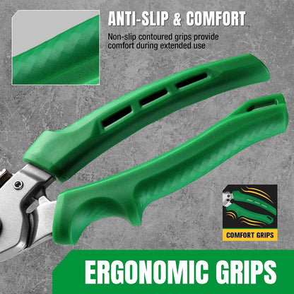 SK 7" Heavy Duty Scissors All Purpose, Industrial Shears, CR-V Steel