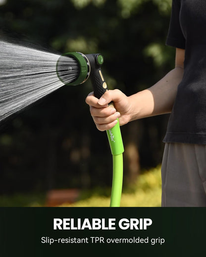Heavy Duty Garden Hose Nozzle Green