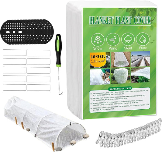 Frost Blankets for Outdoor Plants Floating Row Protector