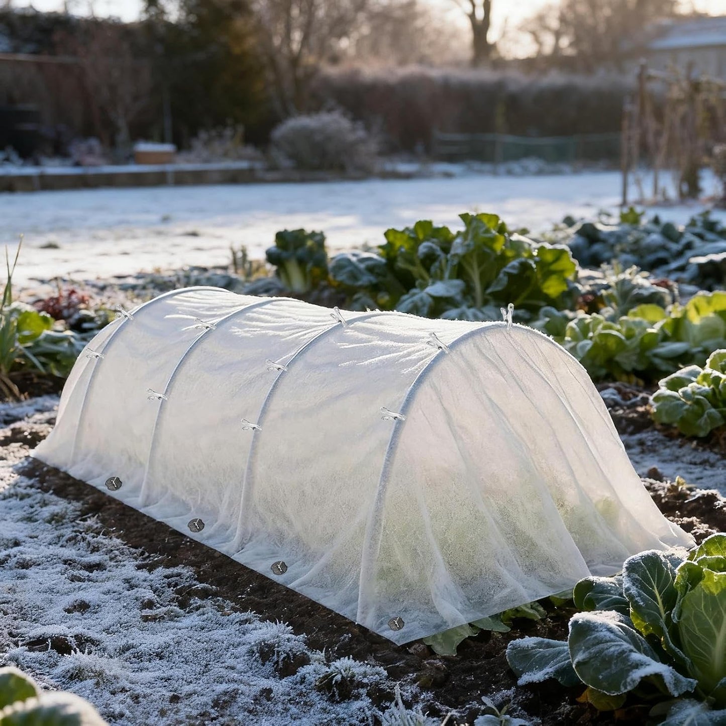 Frost Blankets for Outdoor Plants Floating Row Protector